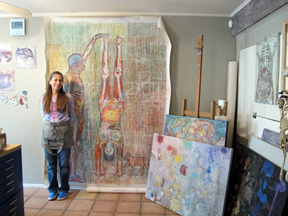 Artist in Studio
